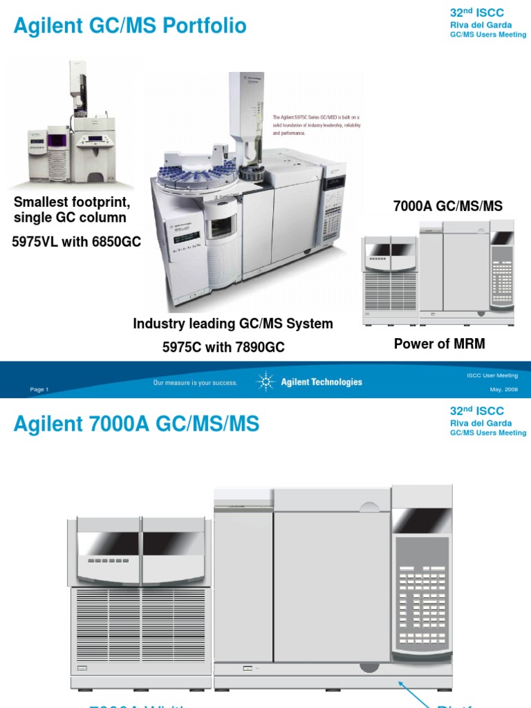 Agilent GC 7000 Mass Spectrometry Gas ChromatographyMass Spectrometry