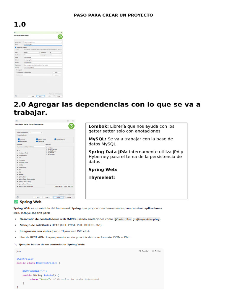 Conceptos para Un Proyecto | PDF | Bootstrap (marco frontal) | HTML