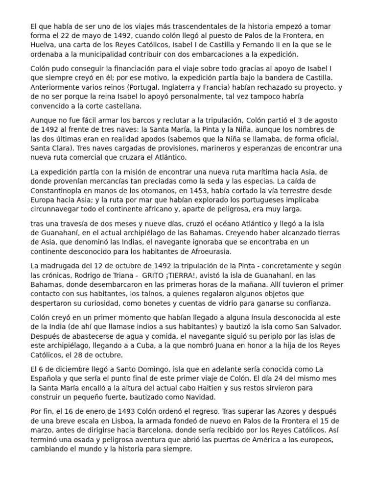 12 de Octubre | PDF | Cristobal colon