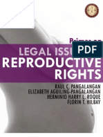 Primer on Legal Issues In Reproductive Health