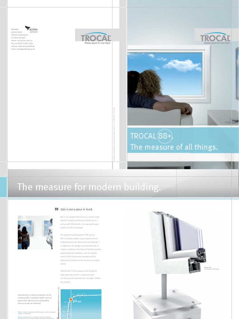 TROCAL 88+: The new standard for high-performance windows and doors ...