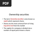 Ownership Securities Capital Long Terms Fund