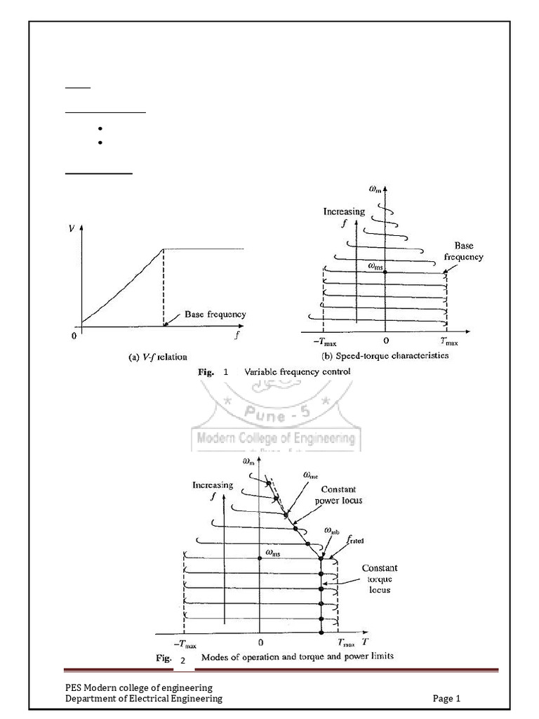 Constant Torque Power | PDF | Electric Motor | Electrical Engineering