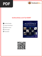 Leo L Beranek Acoustics PDF | PDF