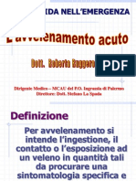 Dott - Ssa Ruggero - Avvelenamento Acuto