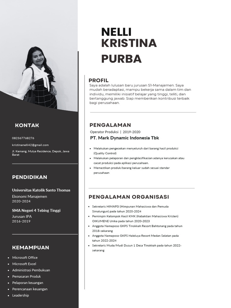 Salinan Dari Professional CV Resume_20250129_181722_0000 | PDF