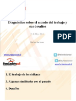 Fundación SOL. Diagnóstico Del Mundo Del Trabajo