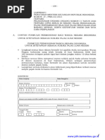 Formulir DGT 2025 untuk WNA di Indonesia | PDF