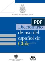 Diccionario de Uso Del Espanol de Chile (Fragmento)