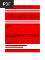 Learn C by Example in Just 5 Hours