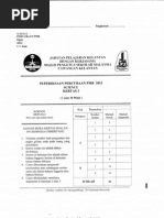 SOALAN PERCUBAAN SAINS PERLIS 2012