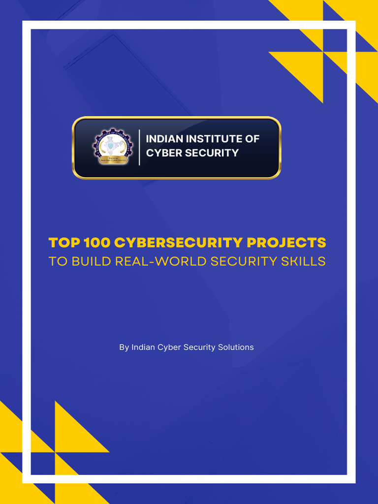 Top 100 Cybersecurity Project | PDF | Security | Computer Security