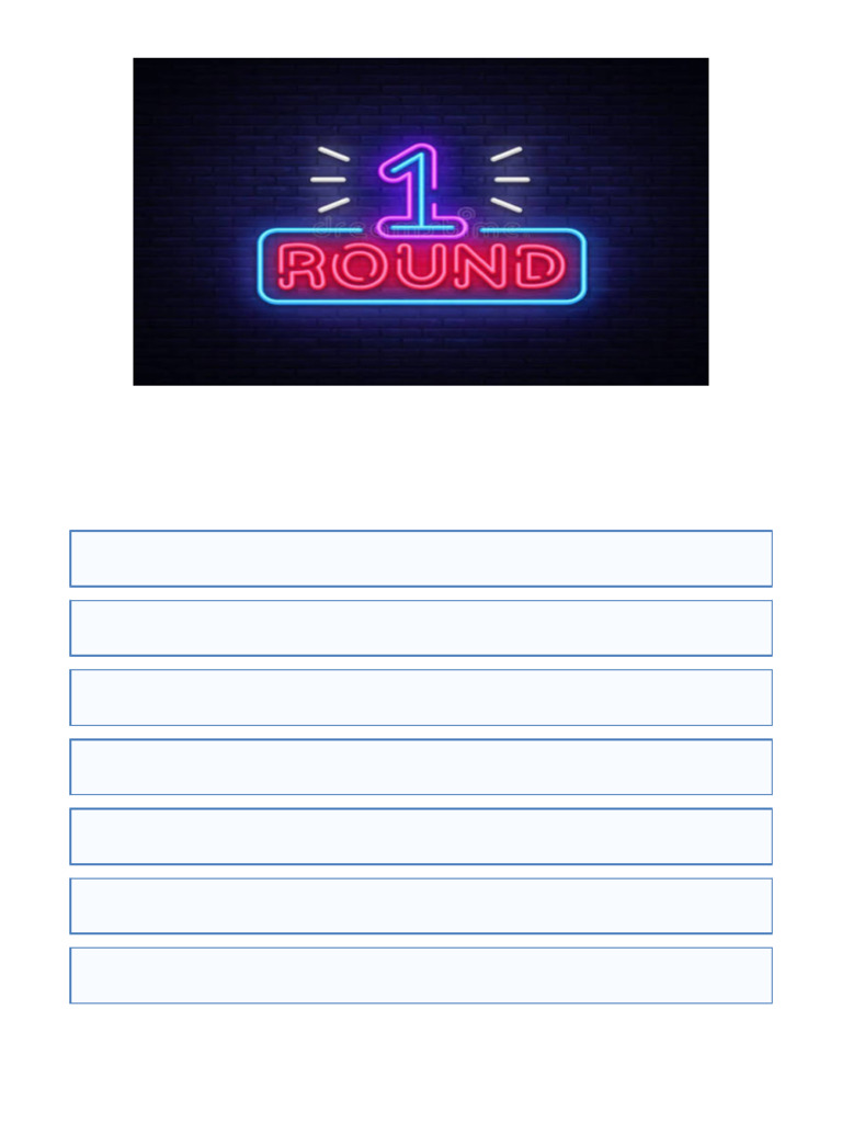 Final Stylish Quiz Rounds | PDF | Childbirth | Fetus