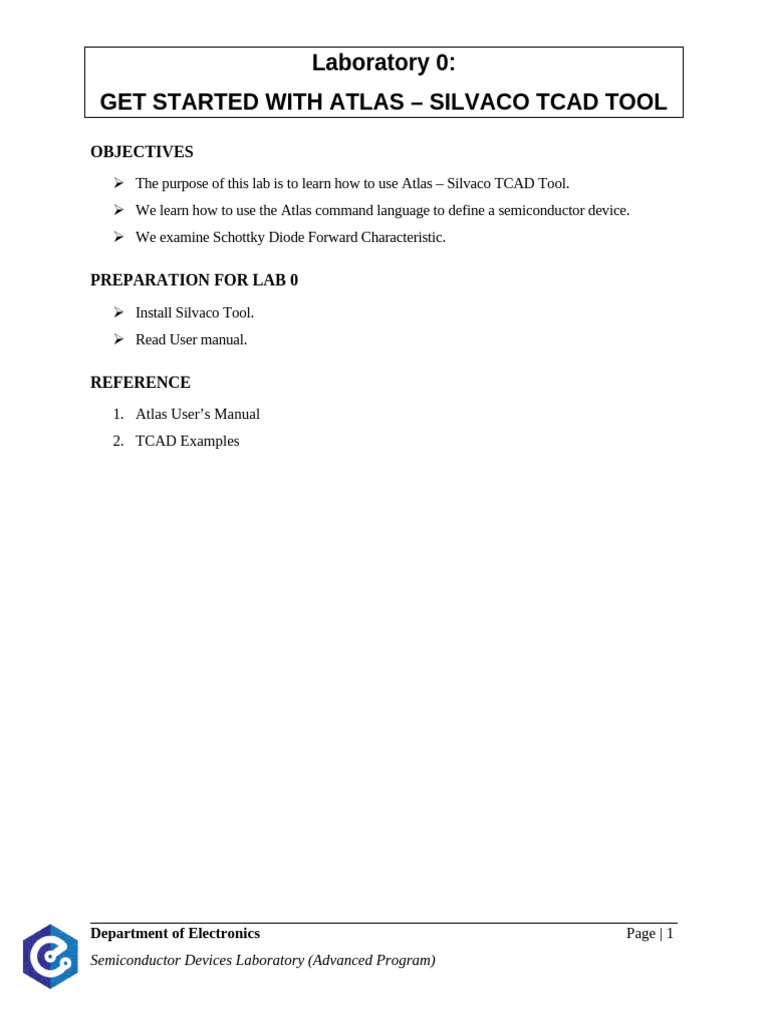 Lab0 Semiconductor Device Ver1 | PDF | Electronics | Electricity