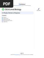 Enzyme Action Theories Explained | PDF | Enzyme | Active Site