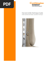 Brostrom Repair with InternalBrace Guide | PDF | Foot | Anatomical ...