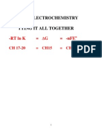 Chapter 21: Electrochemistry Tying It All Together: - RTLNK G - Nfe