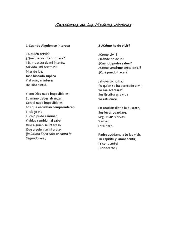 Quién Canta Las Canciones De Amar Y Vivir