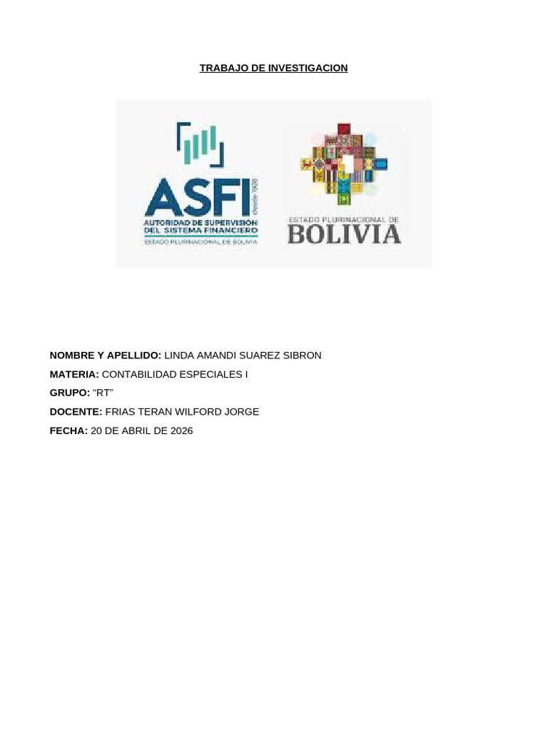 Linda Suarez Sibron Investigacion Creditos | PDF | Interés | Bancos