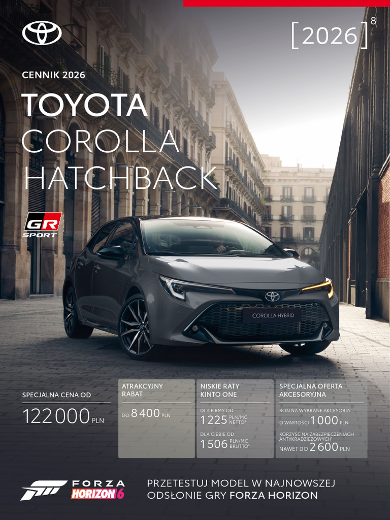 Spec Corolla Hb Rm26 Rp26 | PDF