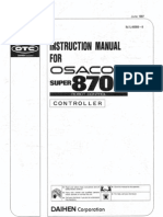 Osacom 8700 Controller (Same As Inst &amp Amp Maint (1l4000b-9)