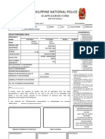 PNP ID application form
