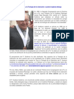 El P. Gustavo Gutiérrez y la Teología de la Liberación