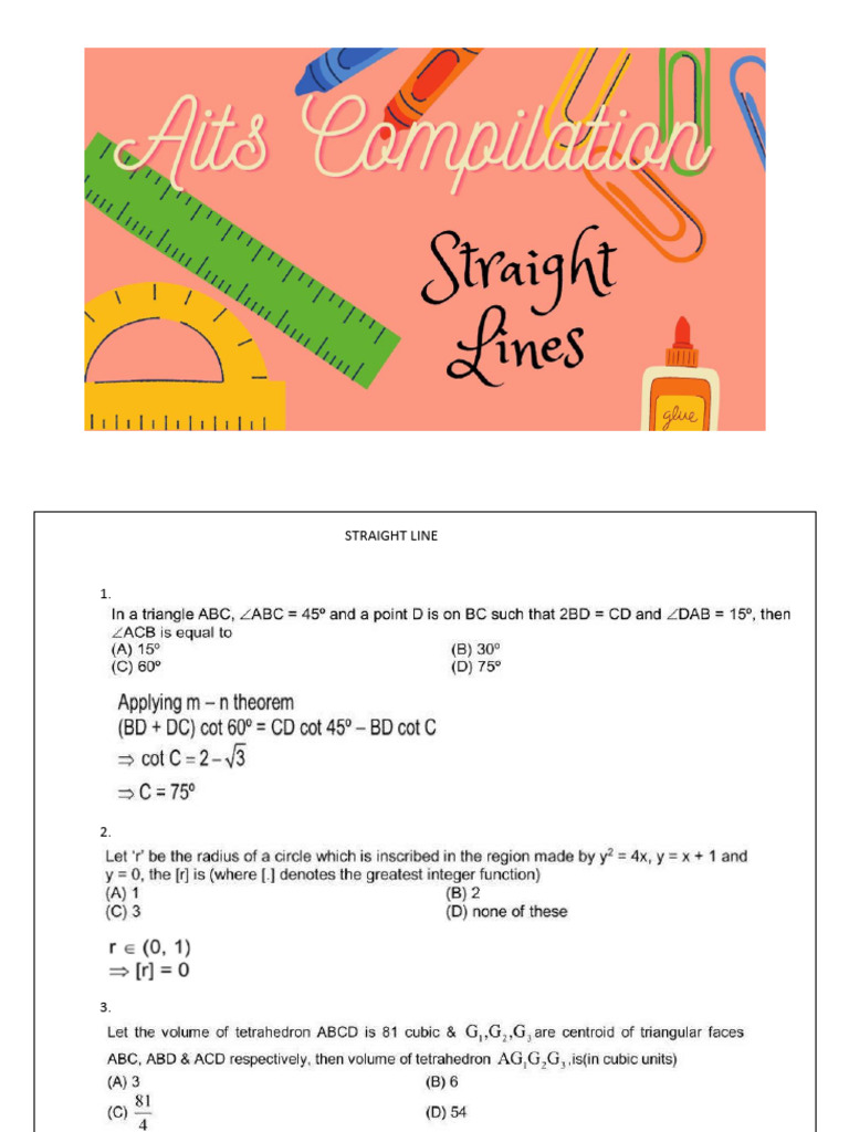 1aits Math 1 | PDF
