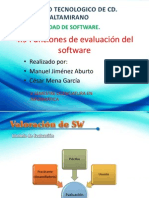 4.9 Funcions de Evaluacion Del Software