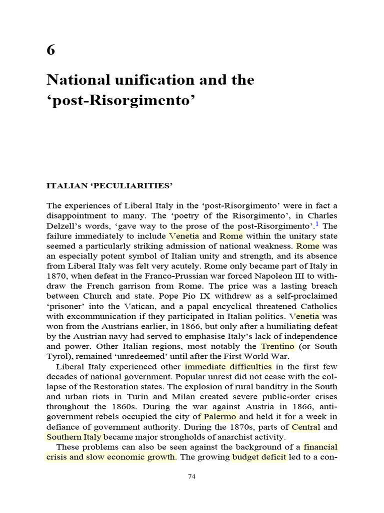 Lucy Riall - The Italian Risorgimento - State, Society and National ...