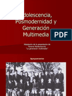 Adolescencia-Posmodernidad y Multimedia