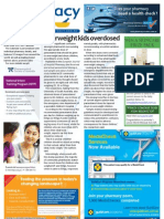 Pharmacy Daily For Tue 28 Aug 2012 - Overweight Overdosing, API Calendar, Social Status and Health and Much More...