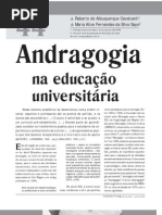 Andragogia na Educação Universitária