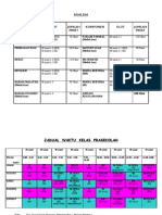 CONTOH JADUAL WAKTU 1