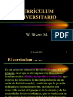 Curriculum Universitario