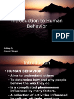Introduction To Human Behavior: Editing by Naveed Chiragh