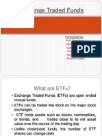 7. Exchange Traded Funds