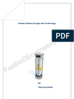 Atomic Nuclear Battery and Its Uses