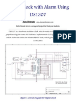 Digital Clock With Alarm Using DS1307