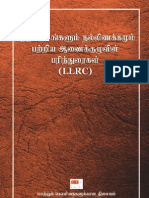 Handbook On The Lessons Learnt and Reconciliation Commission (LLRC) in Tamil