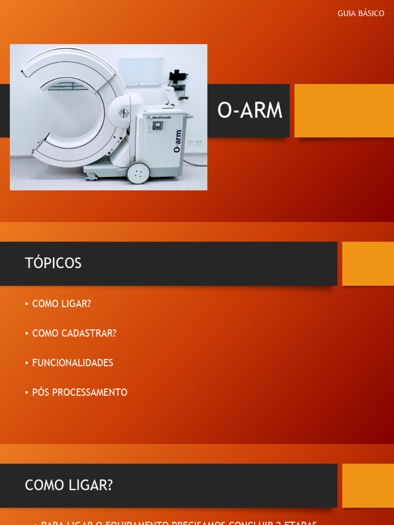 O-ARM - Tecnicos RX Morumbi | PDF