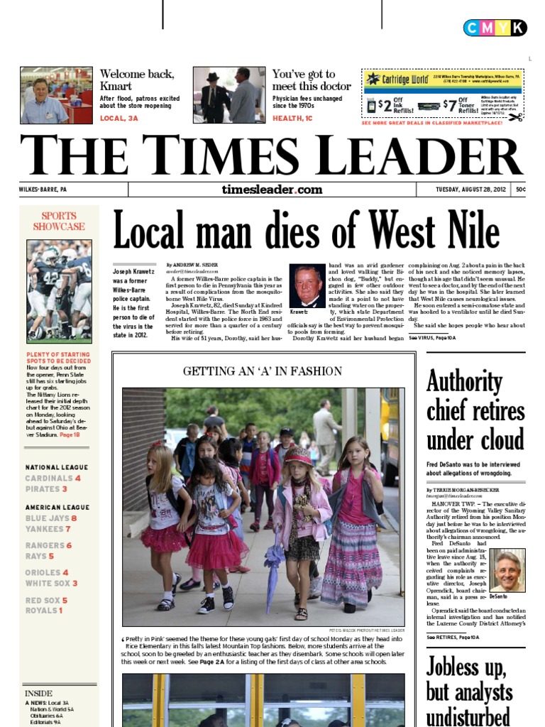 Times Leader 08-28-2012 PDF Cabinetry Northeastern United States
