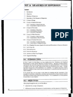 Unit Measures of Dispersion: Structure