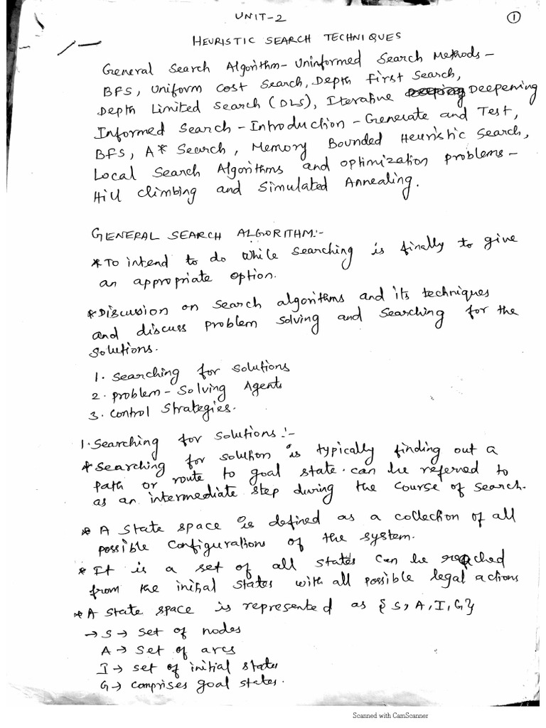 Ai Unit 2 Notes | PDF