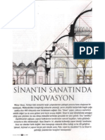 sinanın sanatında inovasyon bilimteknik