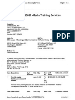 PO430037_Media Training Services