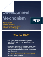 Clean Development Mechanism: Payal Parekh Climate & Energy Researcher & Campaigner