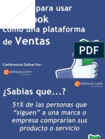 Webinar 7 Tips Para Usar Facebook Como Una Plataforma de Ventas 110618095607 Phpapp01