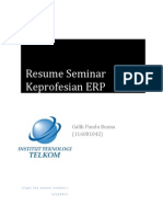 ERP Resume