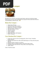 Download Resep Kue Lumpur by sonisotix SN104175929 doc pdf